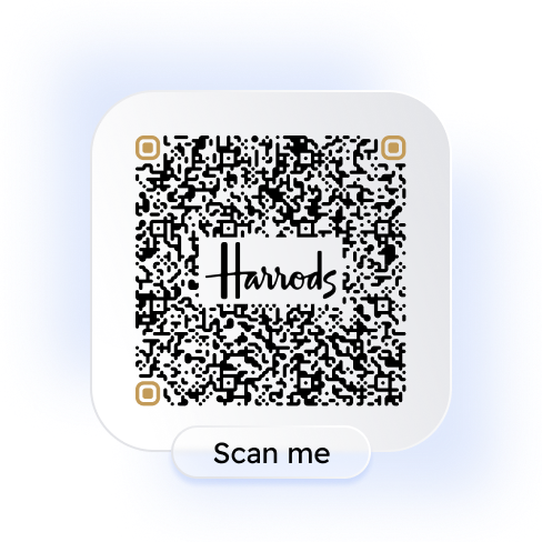 Harrods Qr code