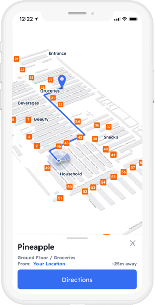 in-store navigation